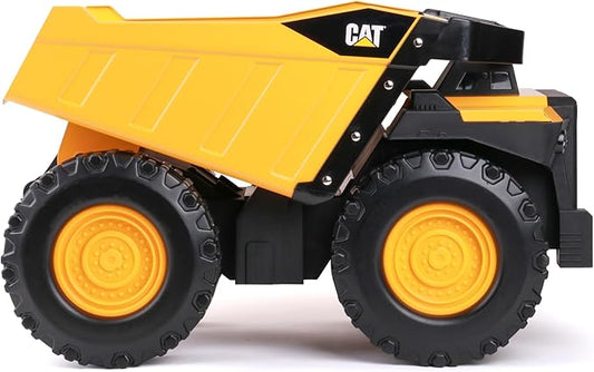 CAT Construction Toys, 20" Mighty Steel Dump Truck - Sturdy Steel & Plastic Construction - Real Working Dump Bin - Ideal for 3+ Yr Olds -Built to Last, Yellow Visit the CAT Store